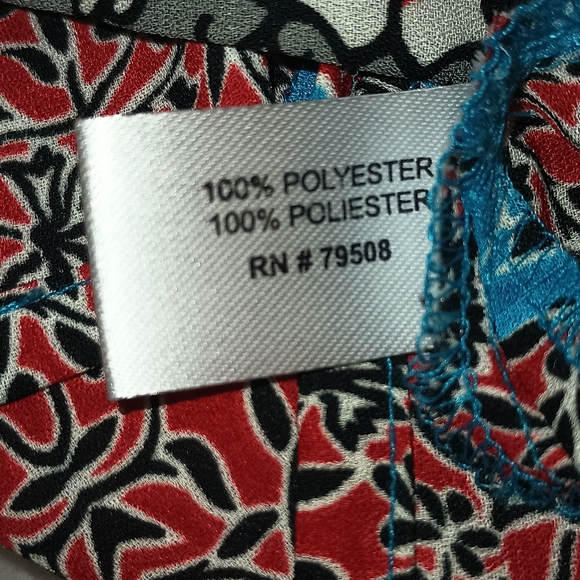 Violet & Claire Notched Neck Lightweight Tunic Size 2X - Picture 4 of 6